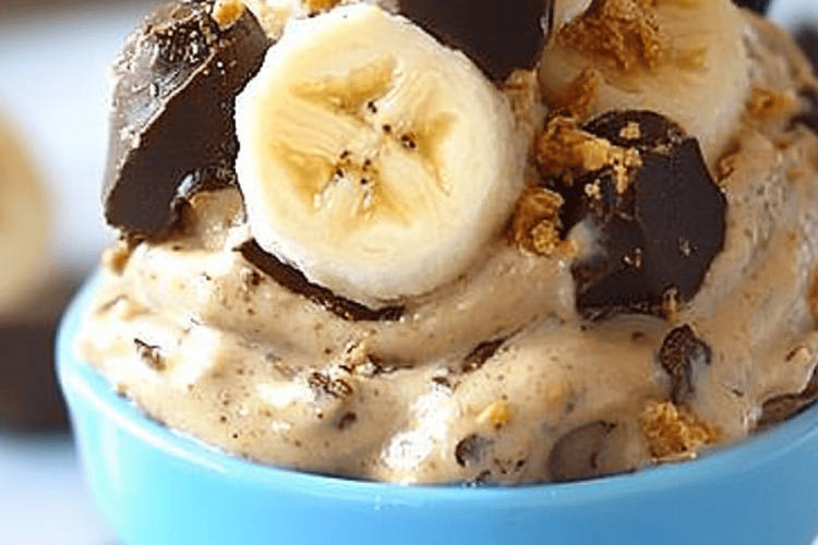 peanut butter banana soft serve