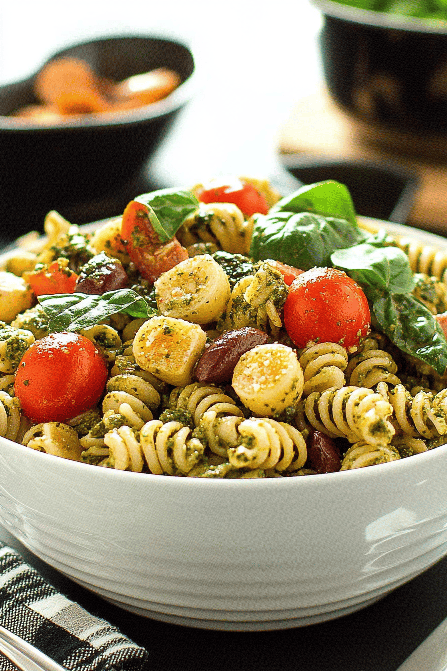 pesto pasta salad
