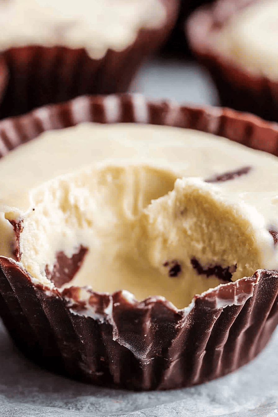 protein frozen yogurt slice on plate showing perfect texture and swirl pattern