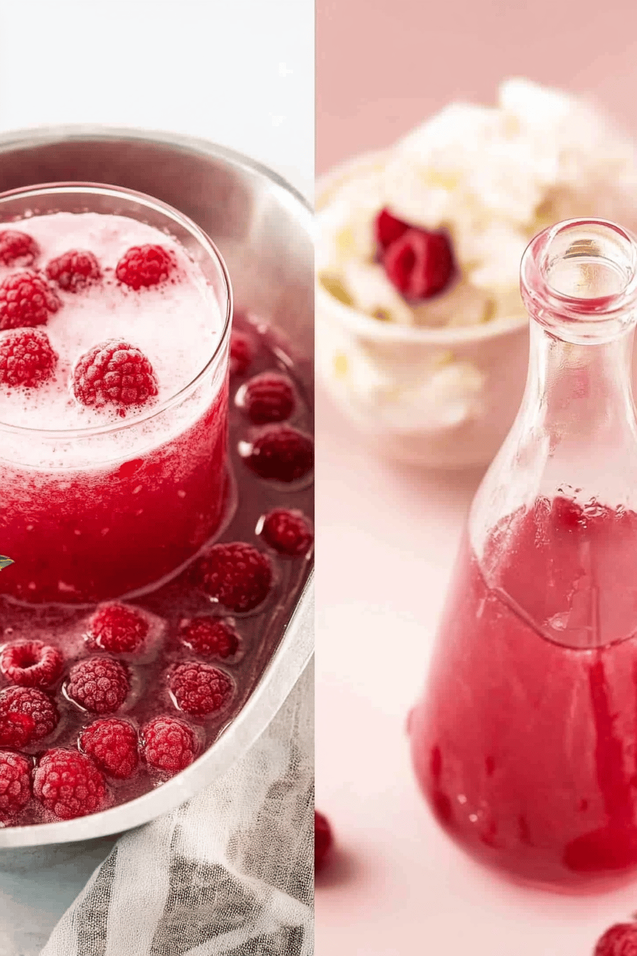 raspberry simple syrup