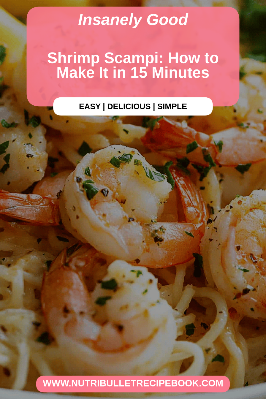 shrimp scampi final dish beautifully presented and ready to serve