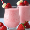 strawberry banana smoothie