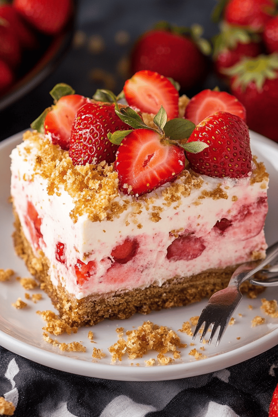 strawberry dessert