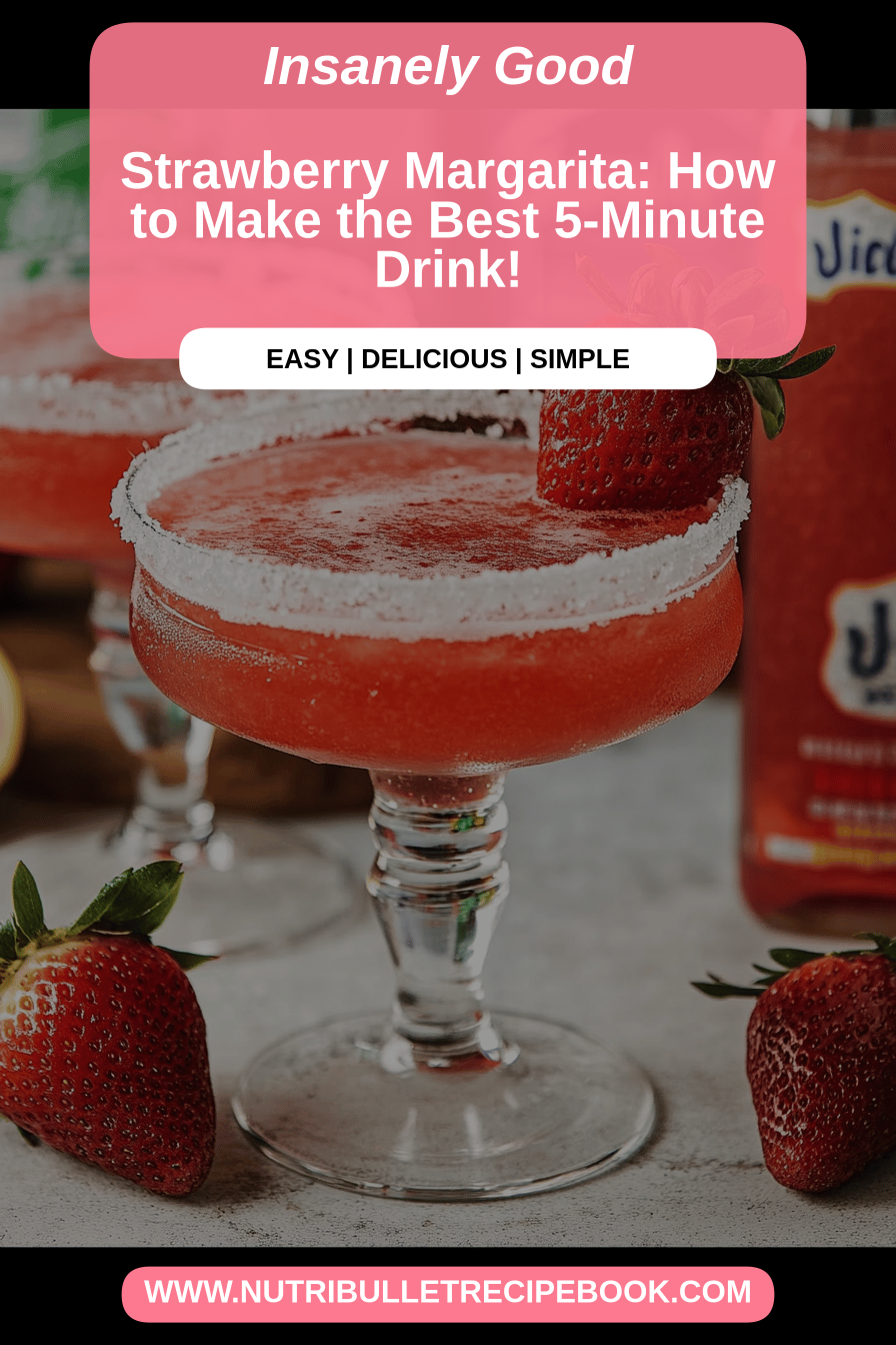 strawberry margarita final dish beautifully presented and ready to serve