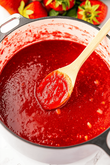 strawberry puree