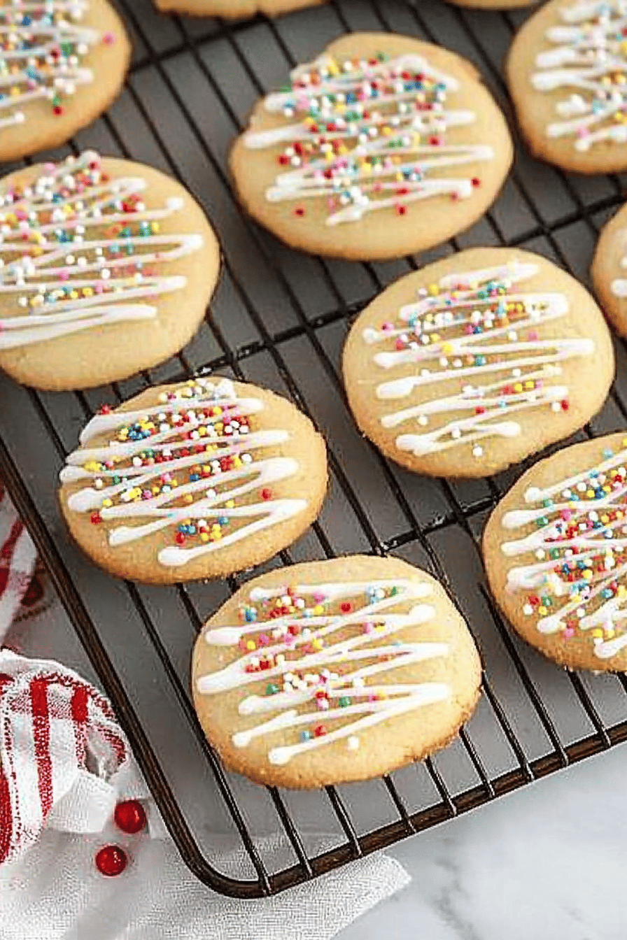 sugar cookies ingredients organized and measured on kitchen counter