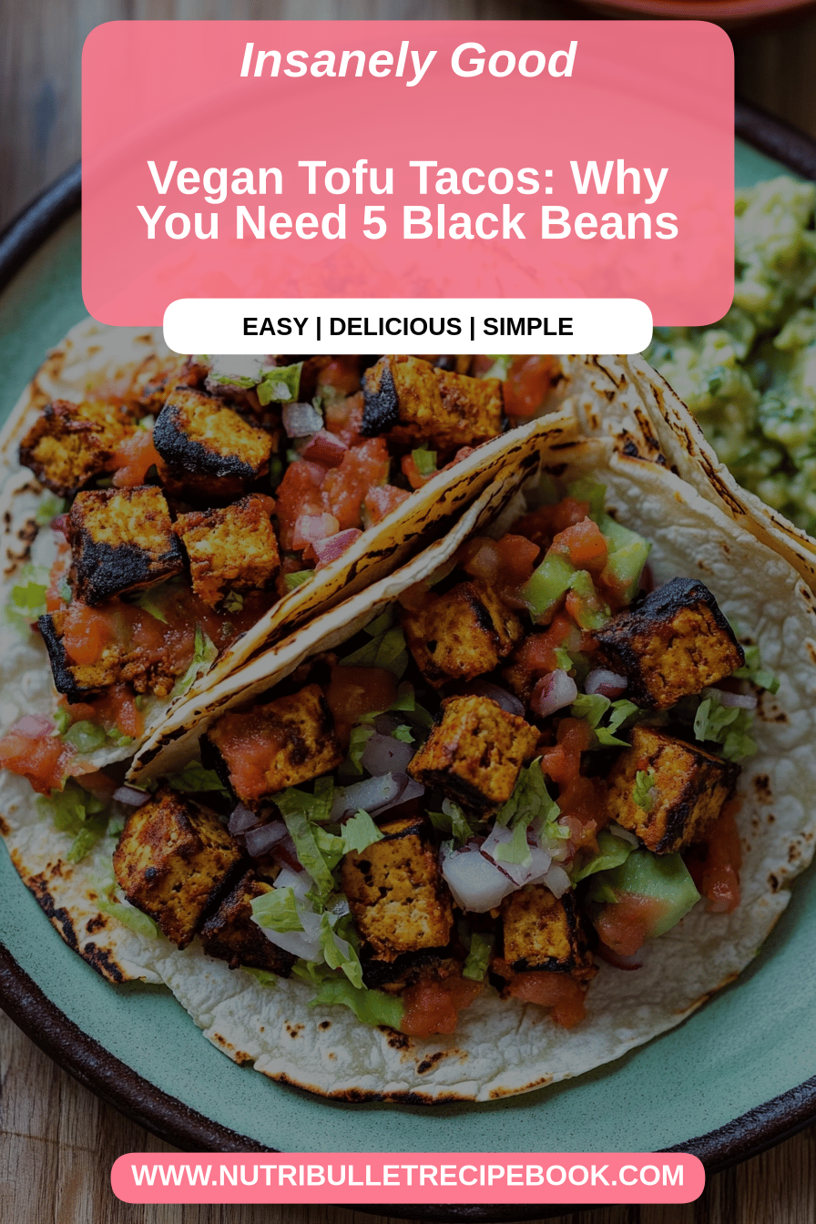 tofu tacos final dish beautifully presented and ready to serve