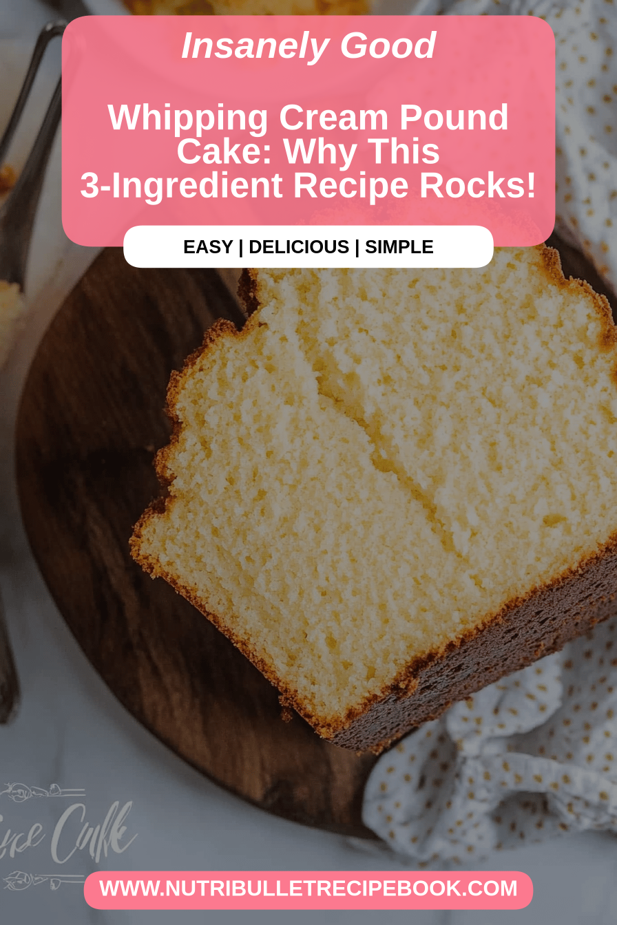 whipping cream pound cake final dish beautifully presented and ready to serve