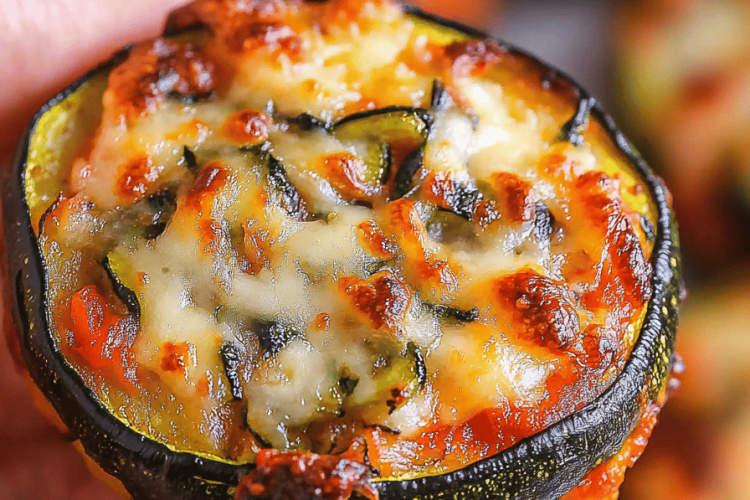 zucchini pizza bites
