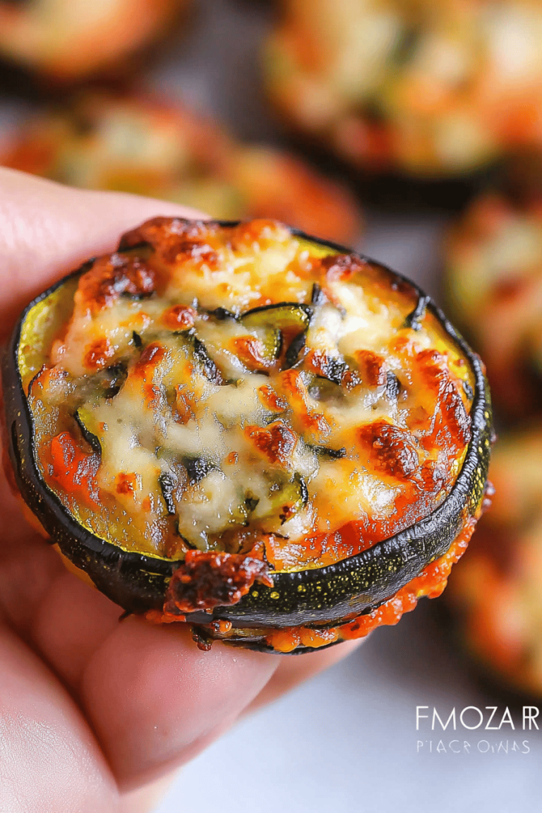 zucchini pizza bites