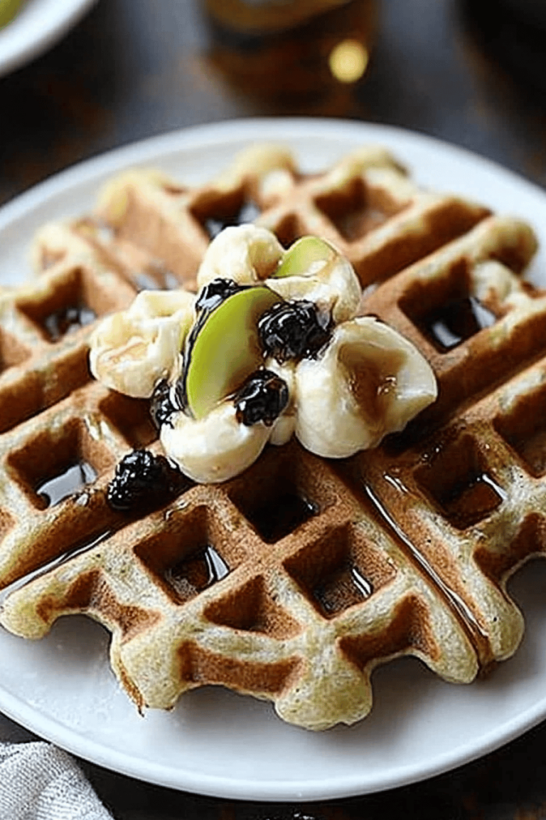 zucchini waffles
