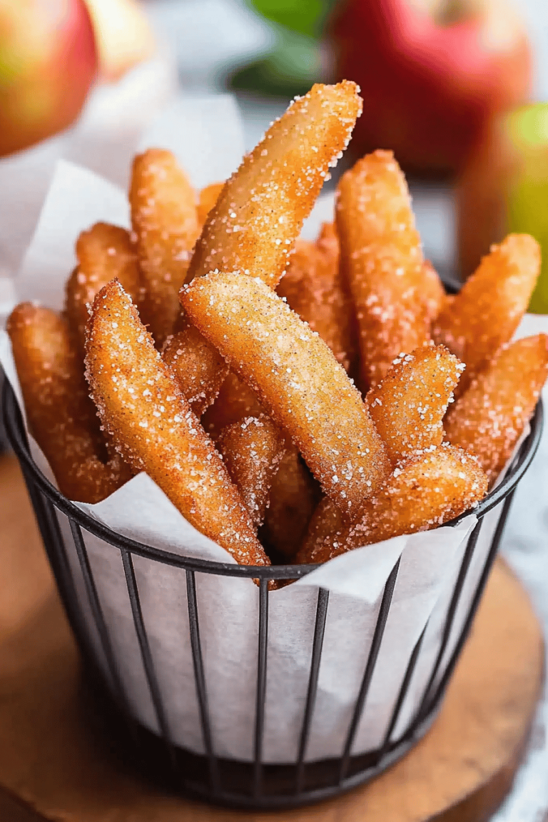 Air Fryer Apple Fries