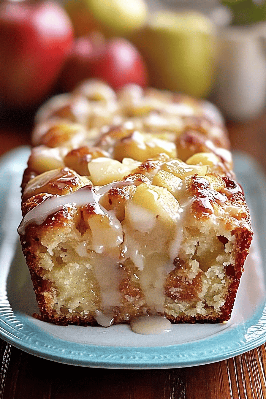 Apple fritter bread