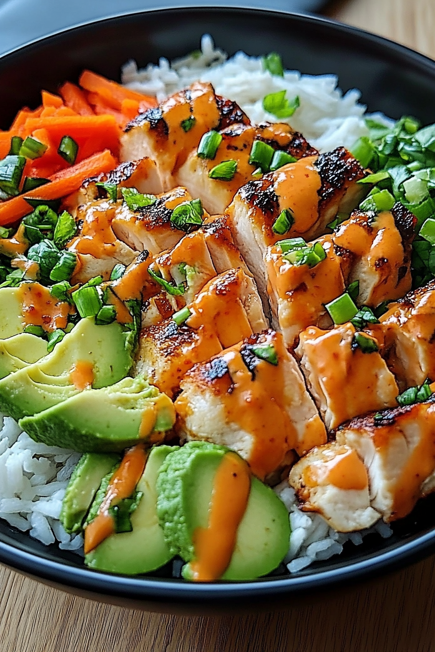 Bang Bang Chicken Bowl
