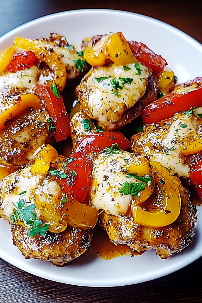 Cajun chicken peppers