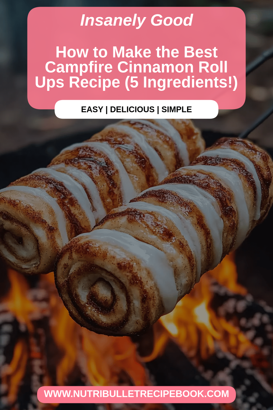 Campfire cinnamon rolls final dish beautifully presented and ready to serve