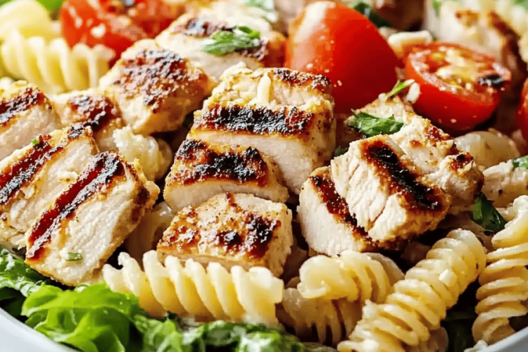 Chicken Caesar Pasta Salad