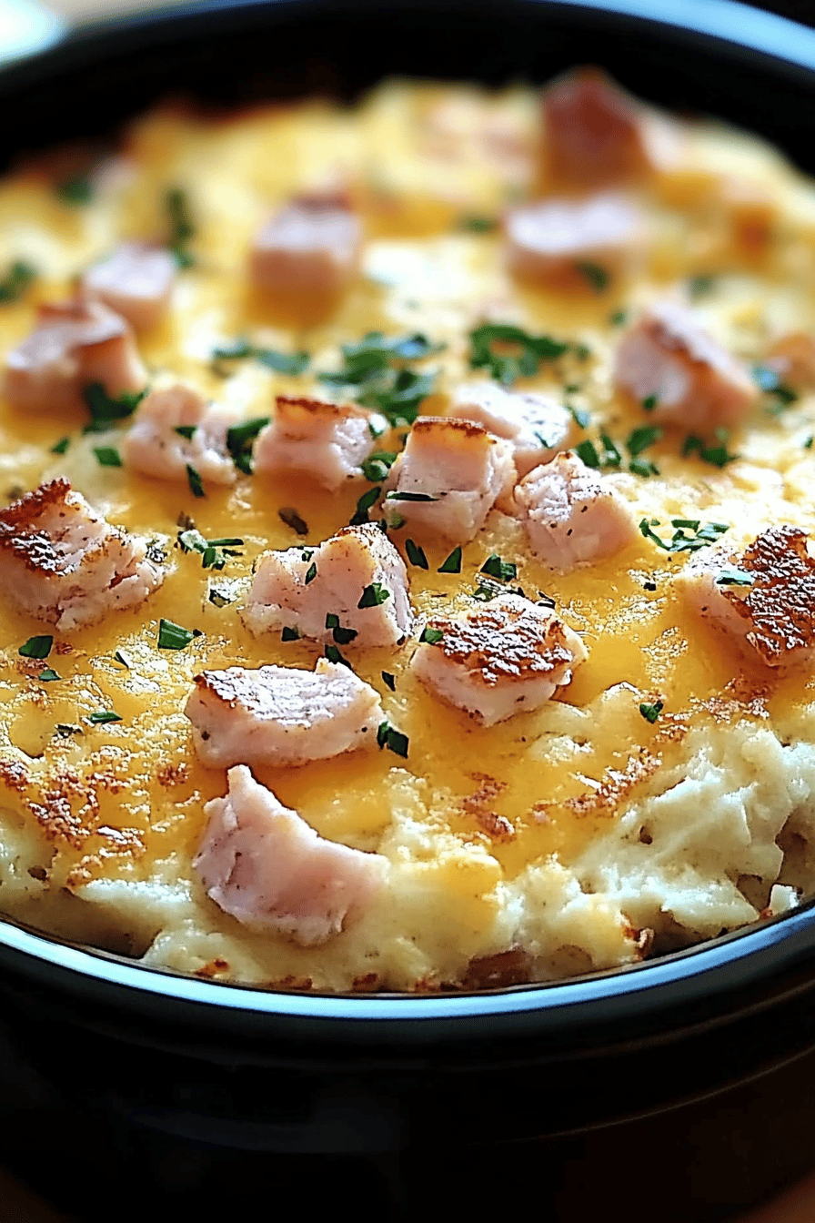 Crock pot breakfast slice on plate showing perfect texture and swirl pattern