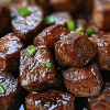 Crockpot steak bites