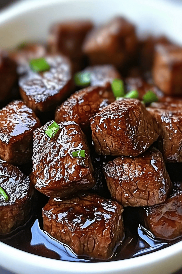 Crockpot steak bites
