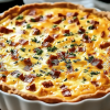 Crustless quiche