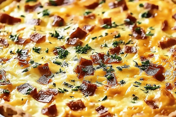 Crustless quiche