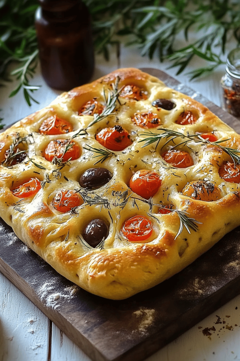 Focaccia recipe