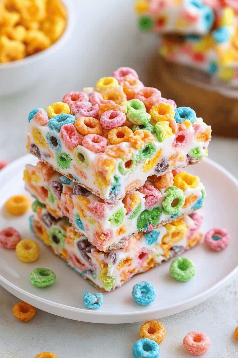Froot Loop Treats