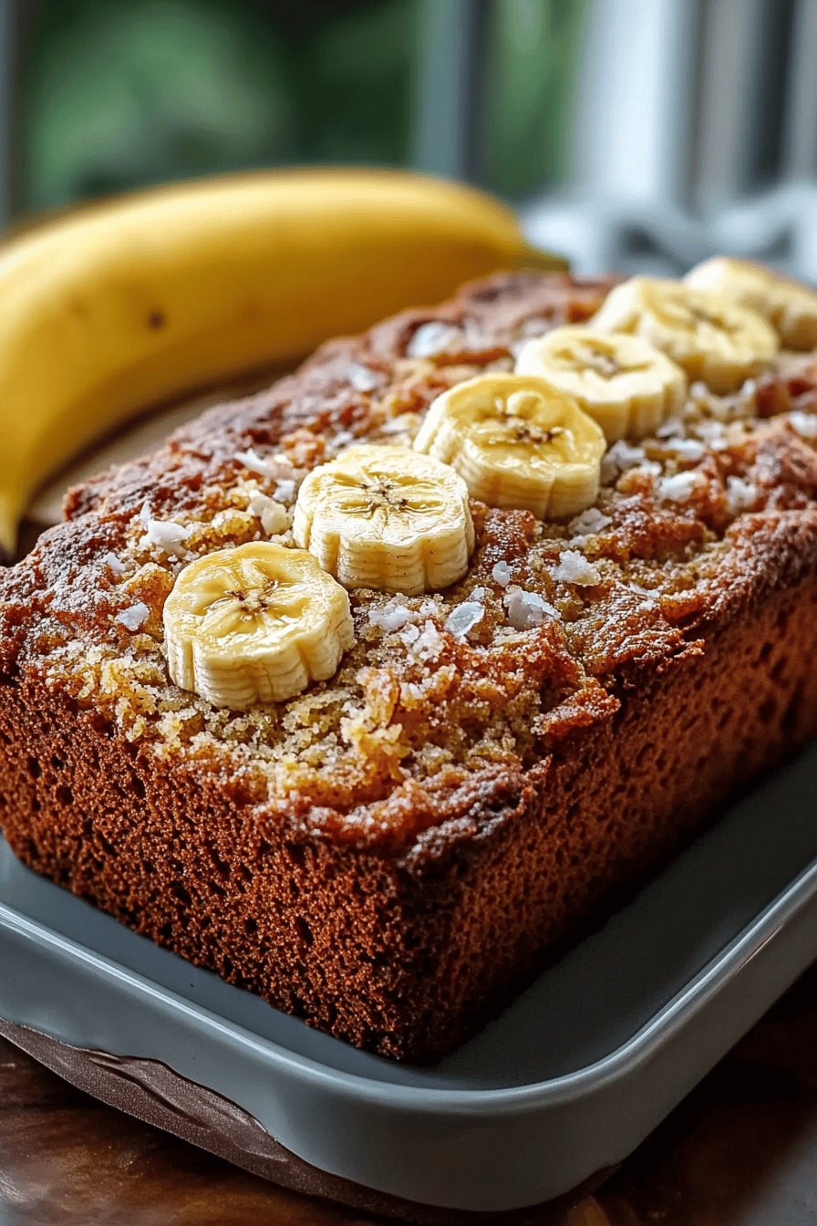 Hawaiian banana bread