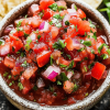 Homemade salsa