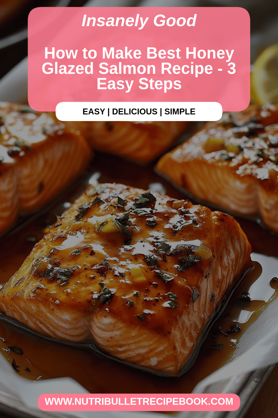 Honey Glazed Salmon final dish beautifully presented and ready to serve
