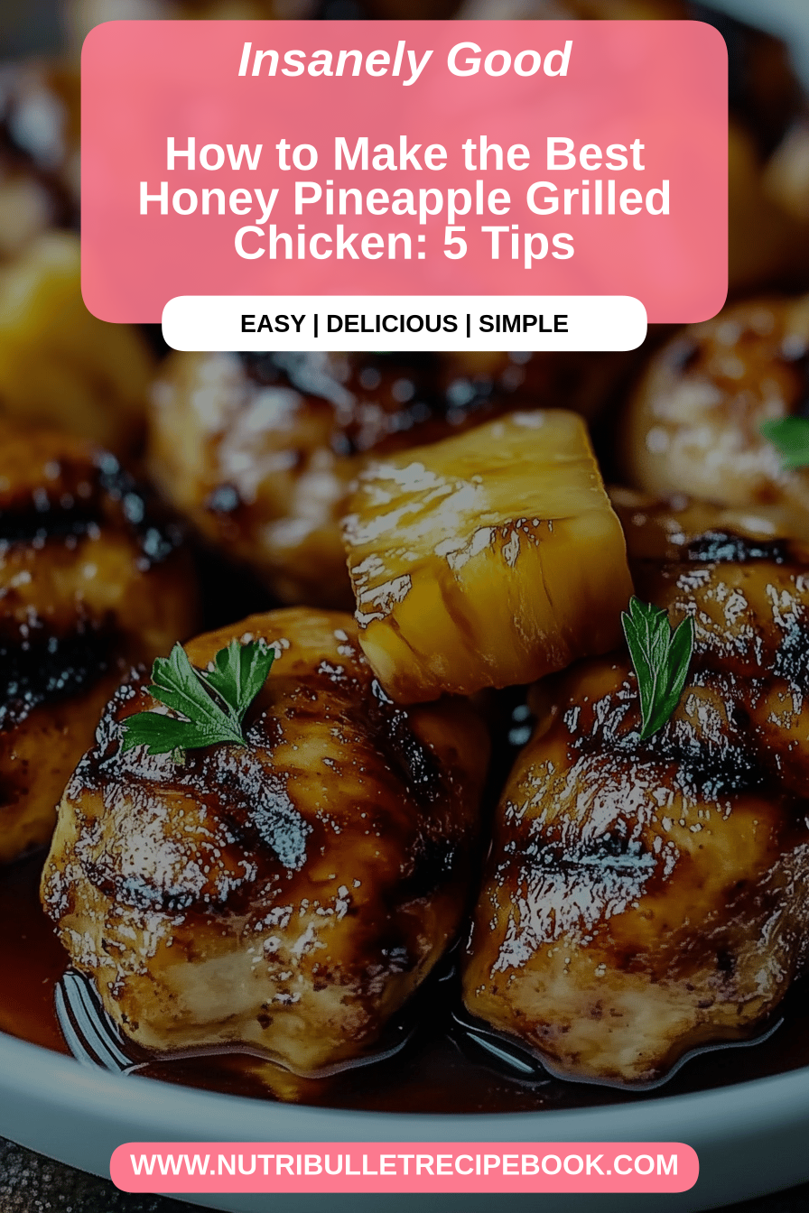 Honey Pineapple Chicken final dish beautifully presented and ready to serve