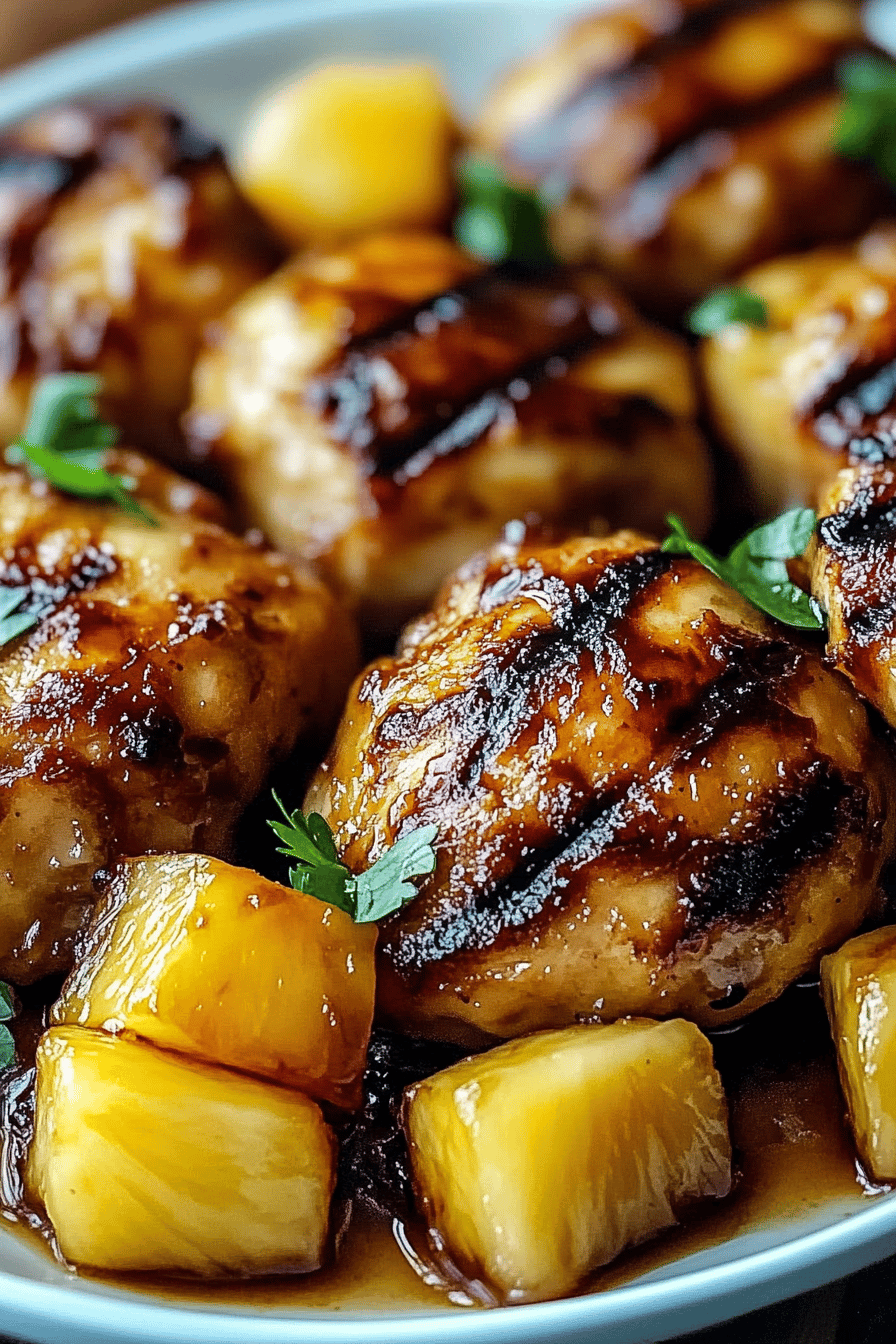 Honey Pineapple Chicken
