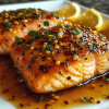 Honey garlic salmon