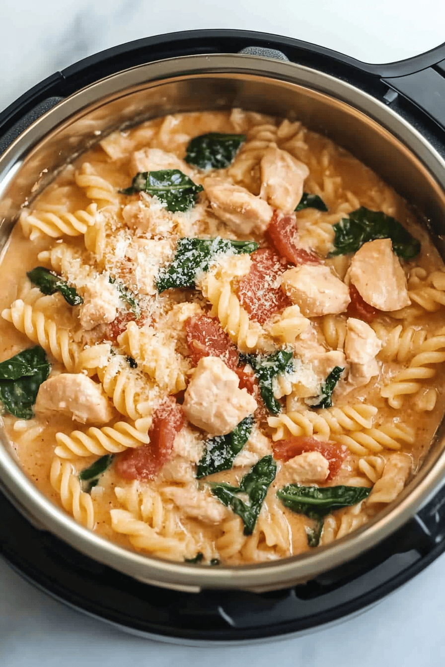 Instant Pot Crack Chicken Pasta