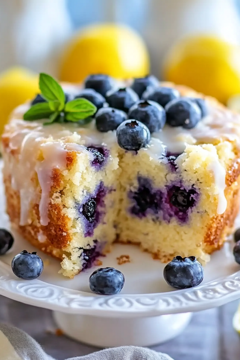 Lemon Blueberry Coffee Cake