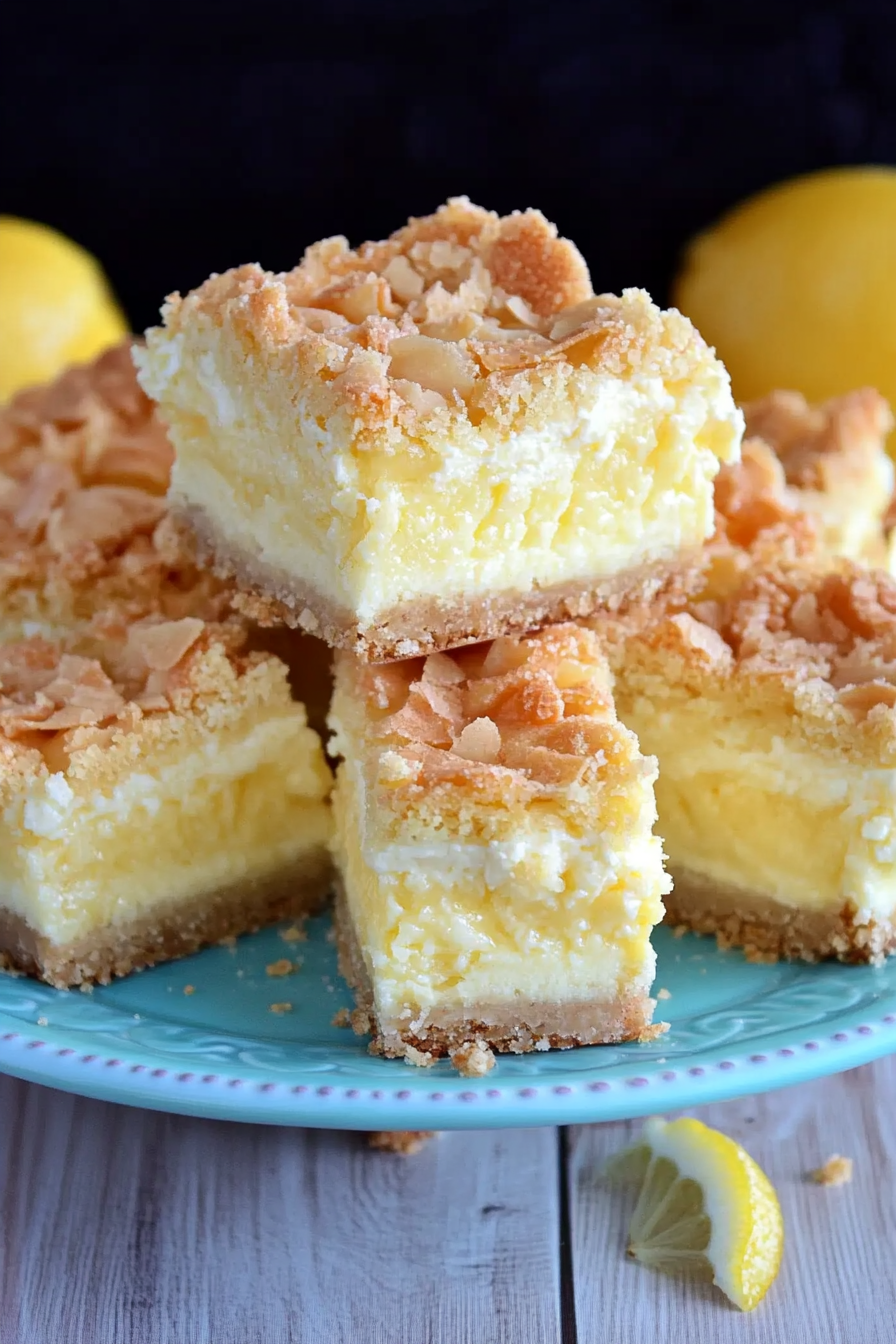 Lemon Cheesecake Bars
