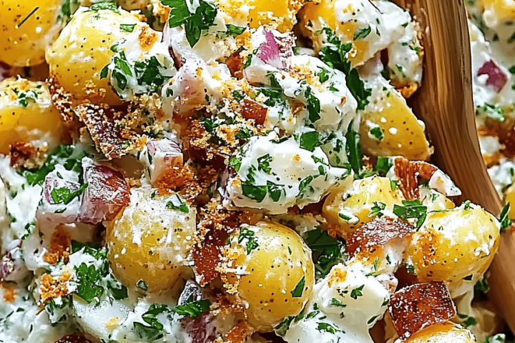 Loaded potato salad