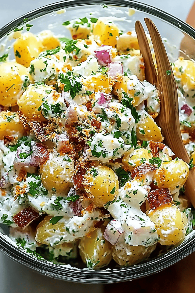 Loaded potato salad