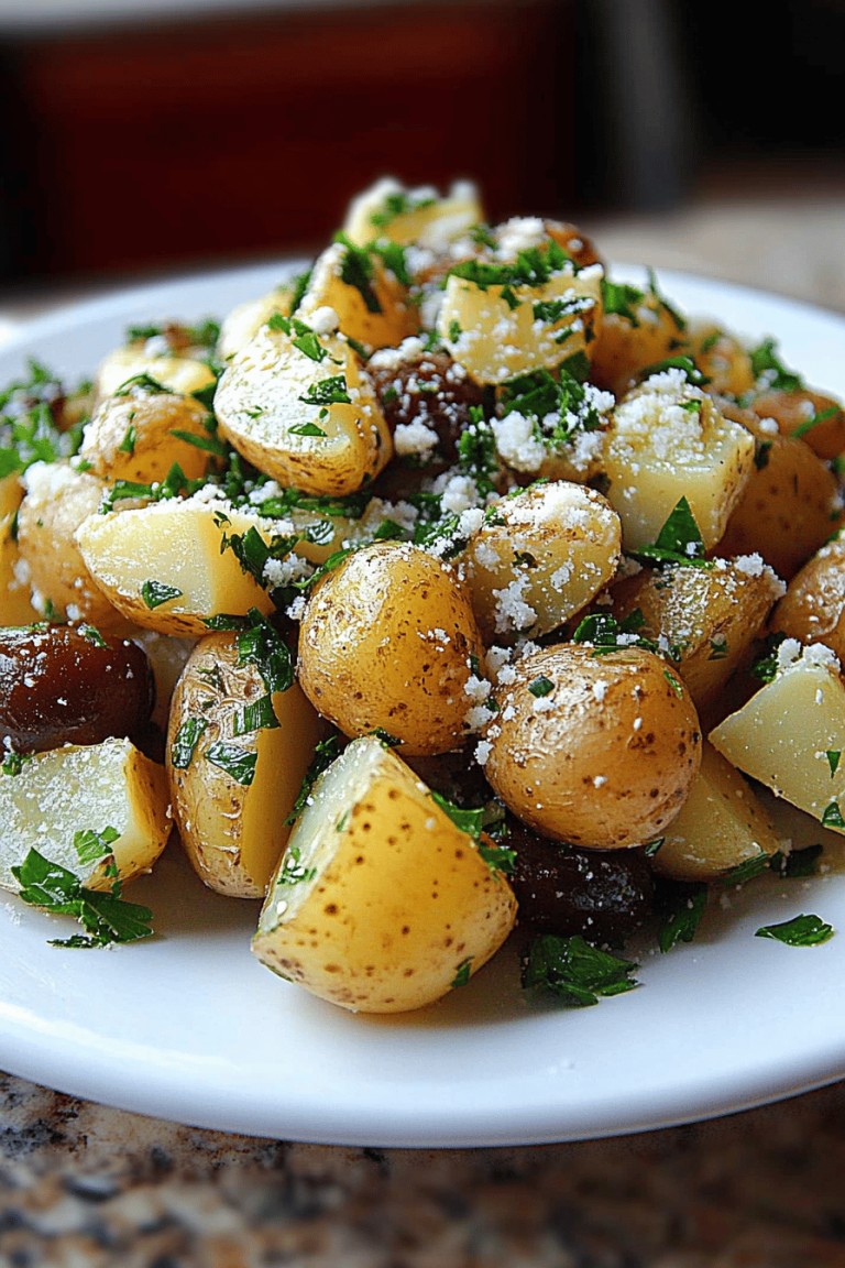 Mediterranean potato salad