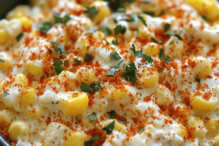 Mexican street corn dip
