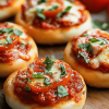 Mini pizza bagel bites
