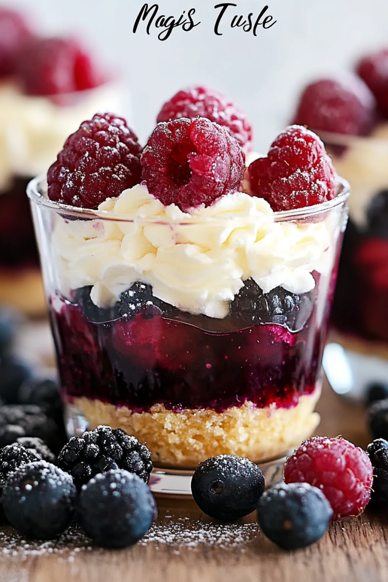 Mixed Berry Trifles