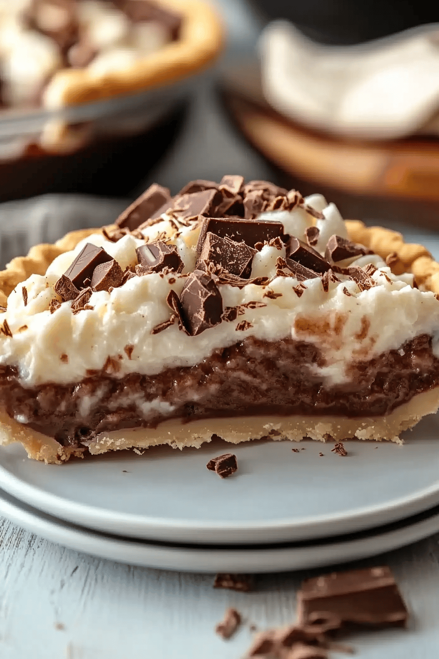 No-bake German chocolate pie ingredients organized and measured on kitchen counter
