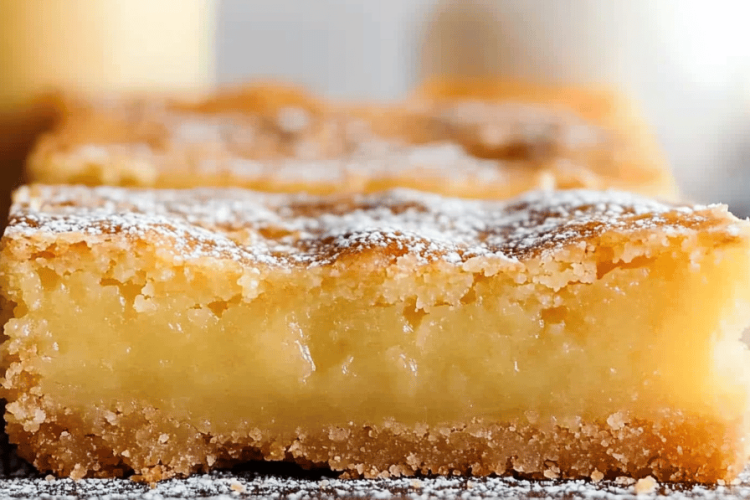 Oooey gooey butter bars