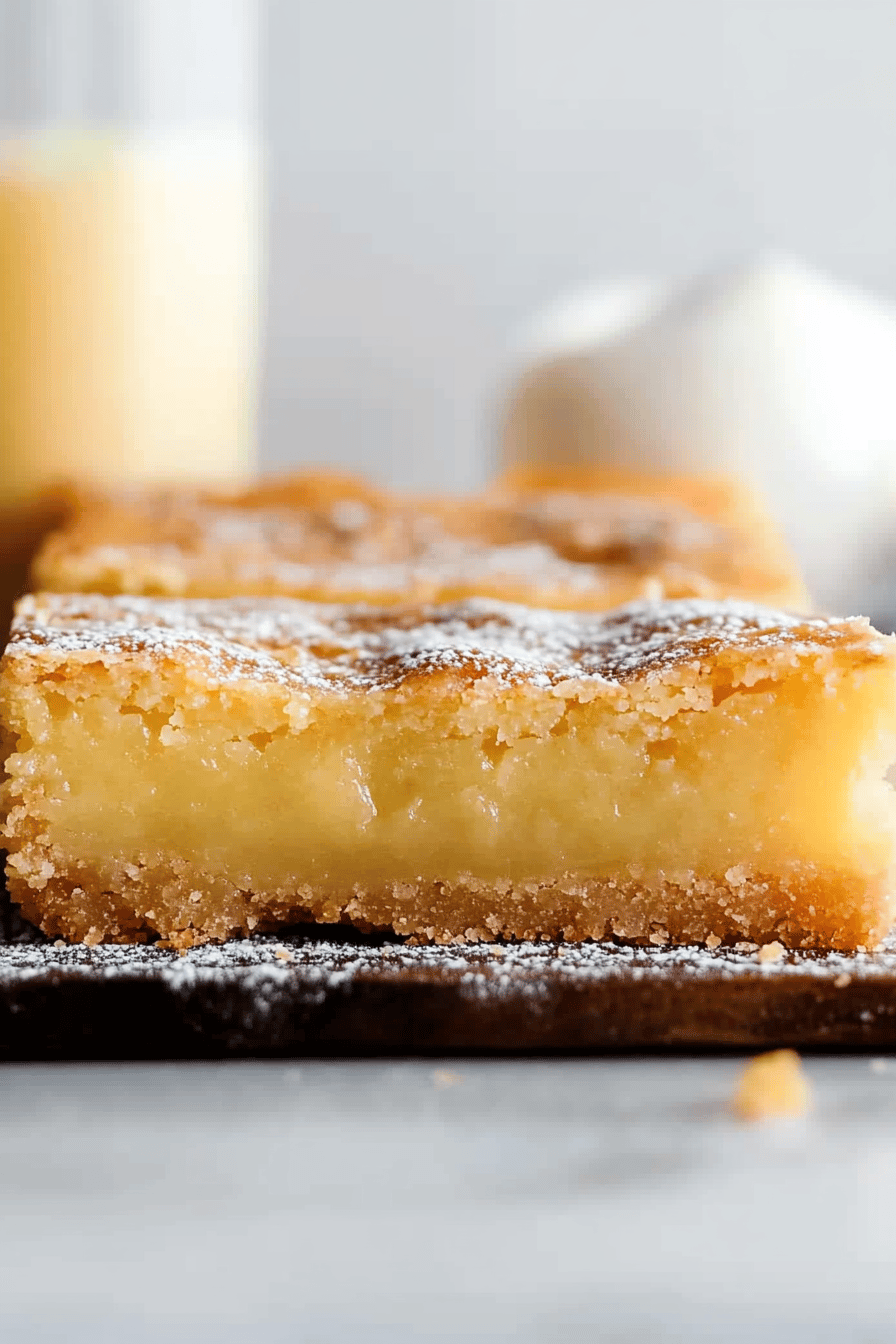 Oooey gooey butter bars
