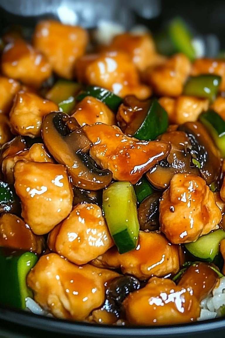 Panda Express Mushroom Chicken