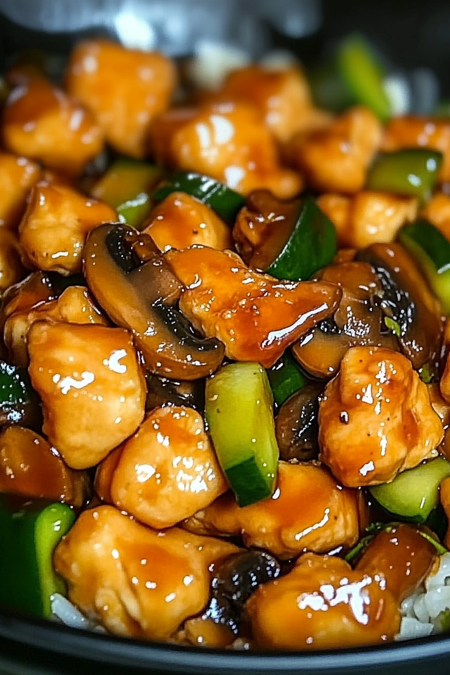 Panda Express Mushroom Chicken