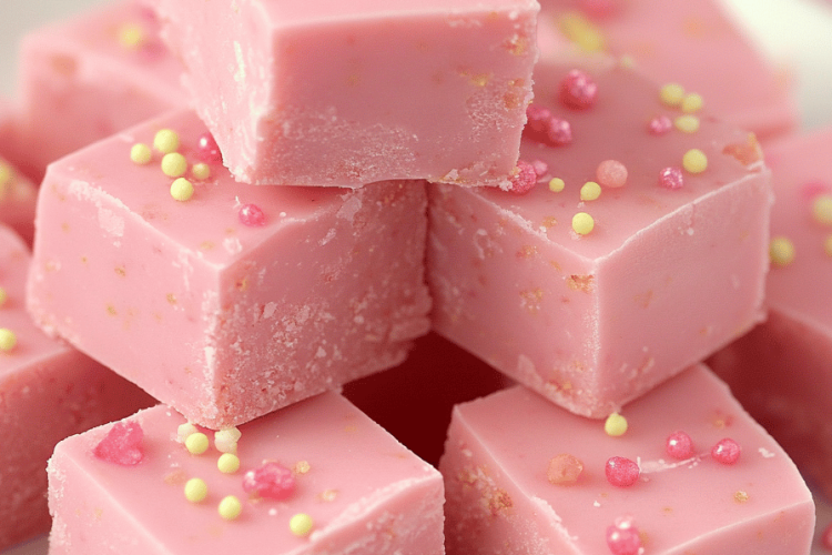 Pink Lemonade Fudge
