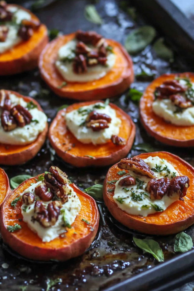 Roasted Sweet Potato Rounds